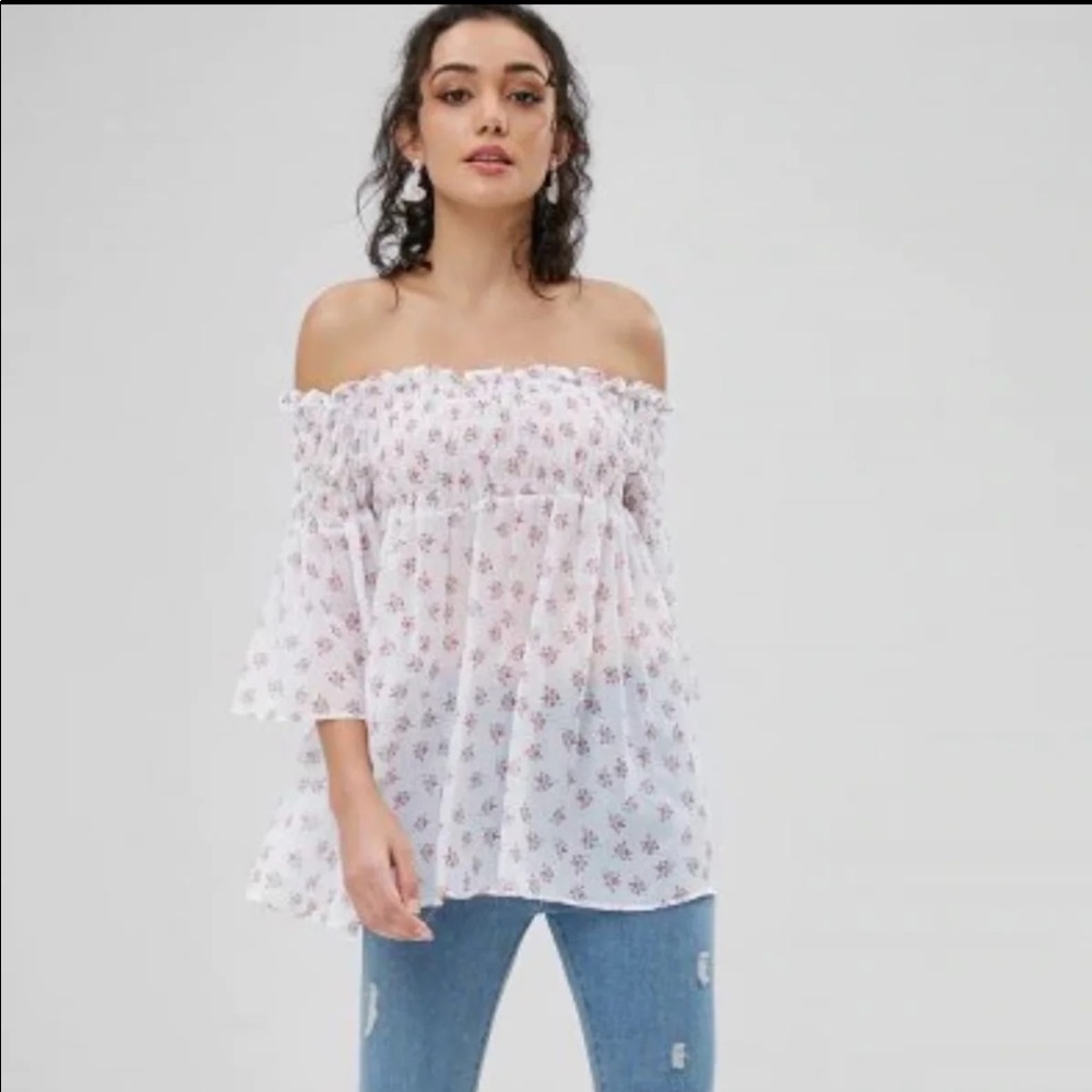 Floral spring top🌸